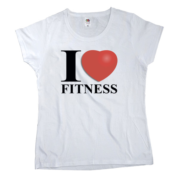 Women's T-shirt Fruit of the loom - Fitness - Mfest