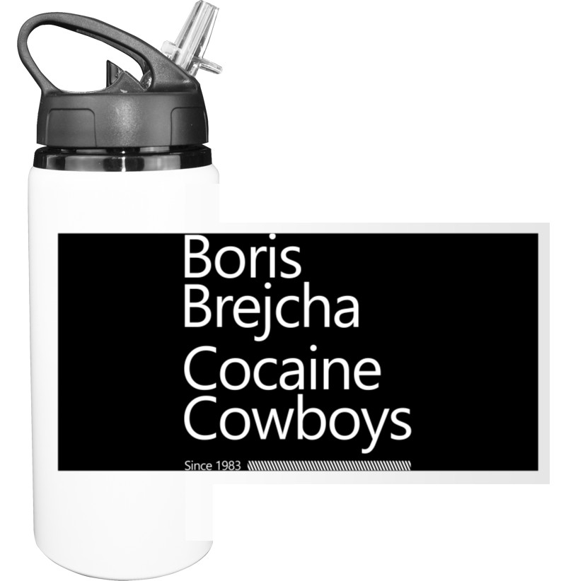 Бутылка для воды - Boris Brejcha Cocaine Cowboys - Mfest