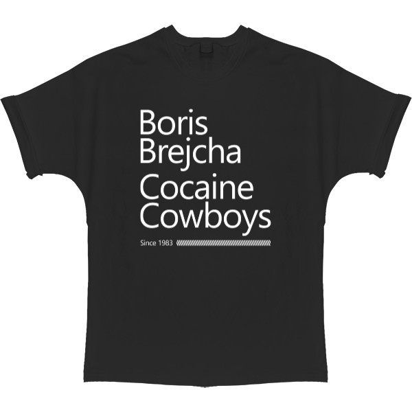 T-shirt Oversize - Boris Brejcha Cocaine Cowboys - Mfest