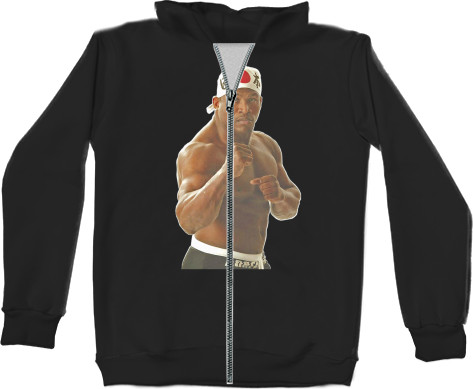 Unisex Zip-through Hoodie 3D - Кевин Рэндлман - Mfest