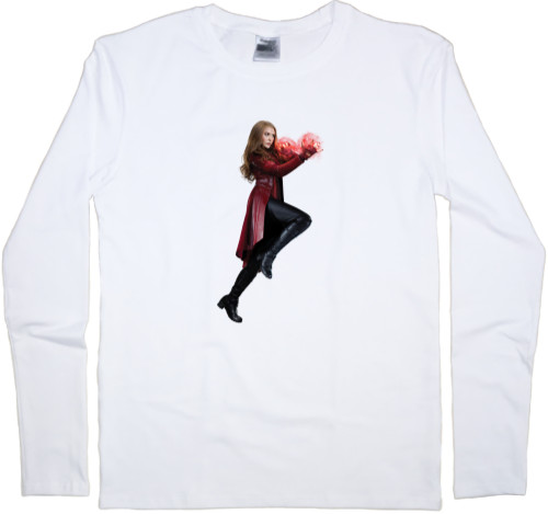 Kids' Longsleeve Shirt - Scarlet Witch - Mfest