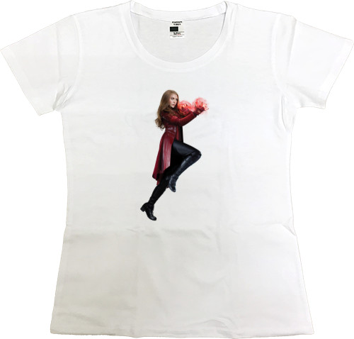 Women's Premium T-Shirt - Scarlet Witch - Mfest