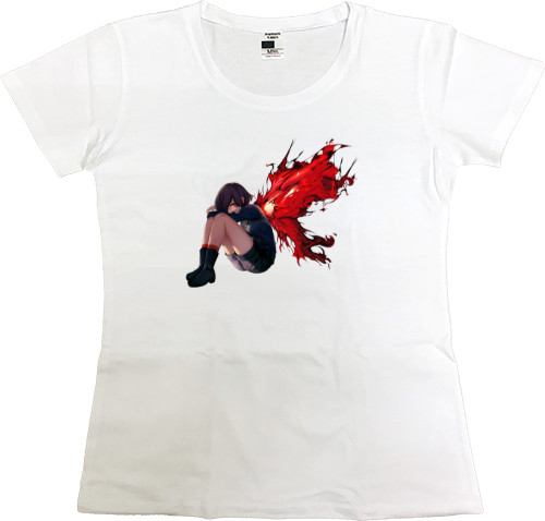 Women's Premium T-Shirt - Touka Kirishima - Mfest