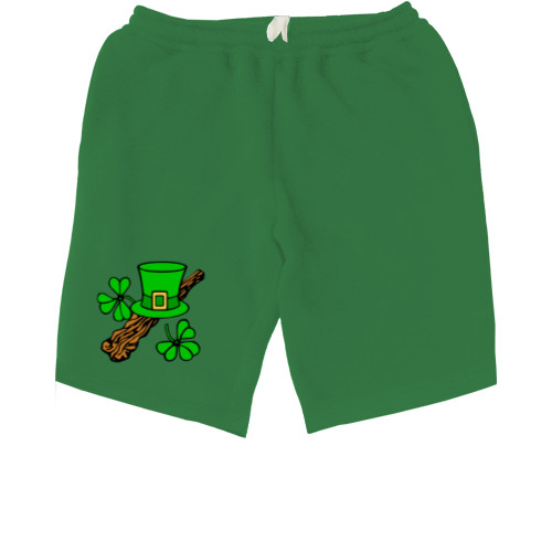 Men's Shorts - День Святого Патрика Трилистник - Mfest