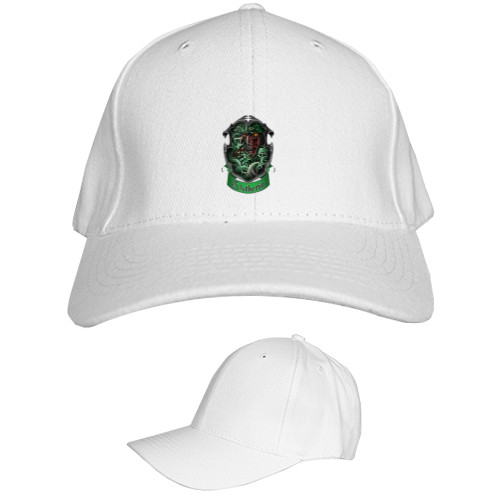 Kids' Baseball Cap 6-panel - Эмблема дома Слизерин - Mfest