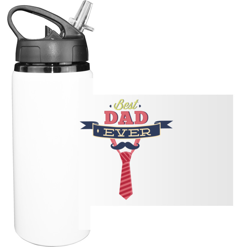 Sport Water Bottle - THE BEST DAD - Mfest