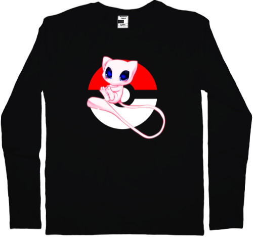 Men's Longsleeve Shirt - Mew Pokеmon - Mfest