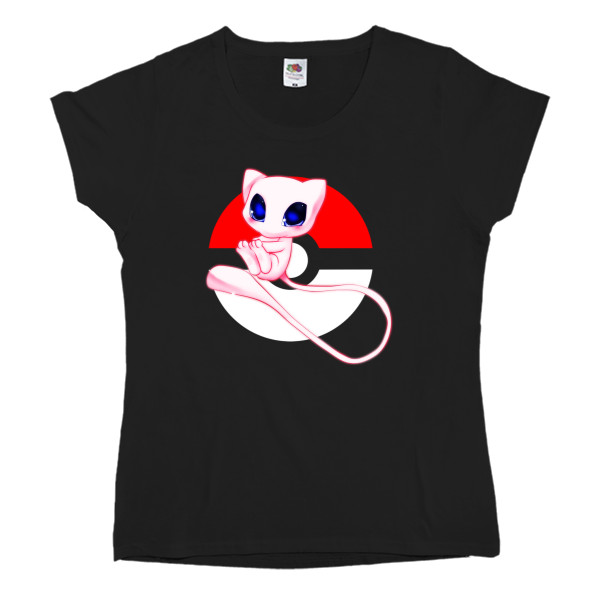 Women's T-shirt Fruit of the loom - Mew Pokеmon - Mfest