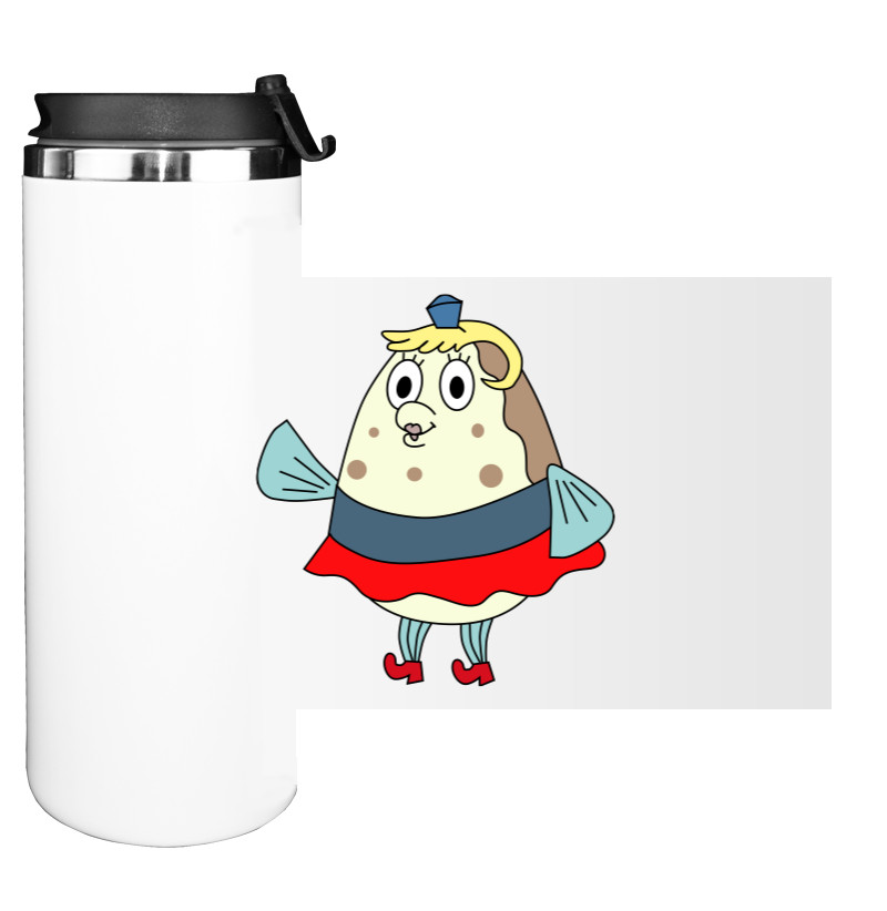 Water Bottle on Tumbler - Миссис Пафф - Mfest