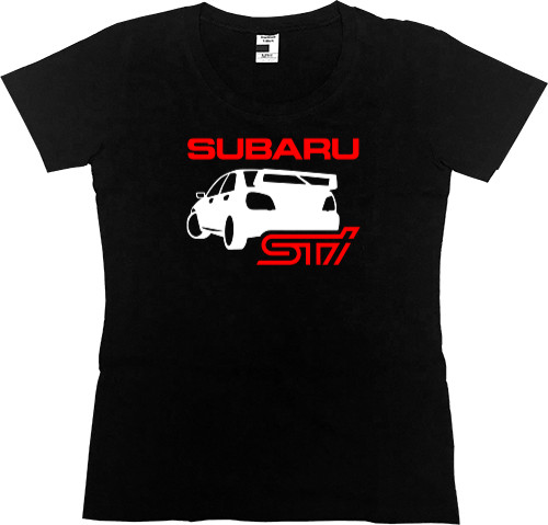 Women's Premium T-Shirt - Subaru 17 - Mfest