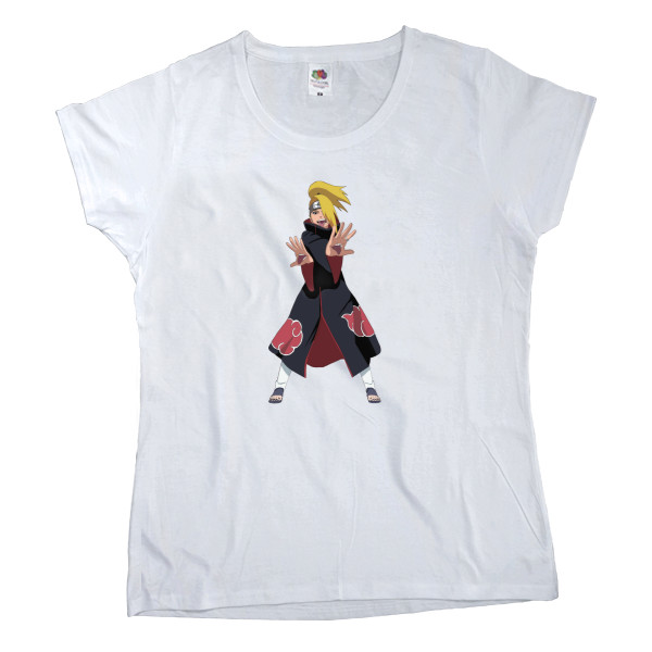 Women's T-shirt Fruit of the loom - Дейдара - Mfest