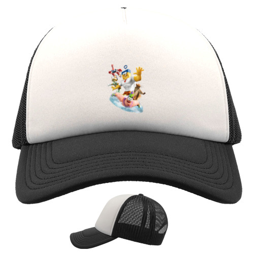 Kids' Trucker Cap - Губка Боб Квадратные Штаны - Mfest