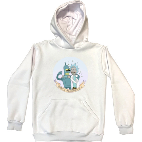 Kids' Premium Hoodie - Космические алкоголики - Mfest