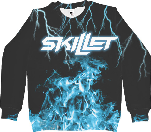 Women's Sweatshirt 3D - Skillet - Mfest