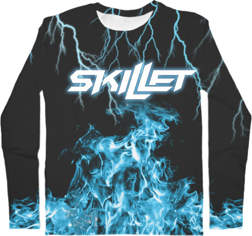 Men's Longsleeve Shirt 3D - Skillet - Mfest