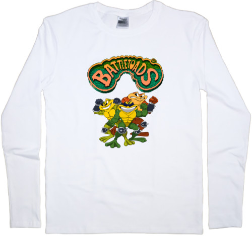 Kids' Longsleeve Shirt - Battletoads 1 - Mfest