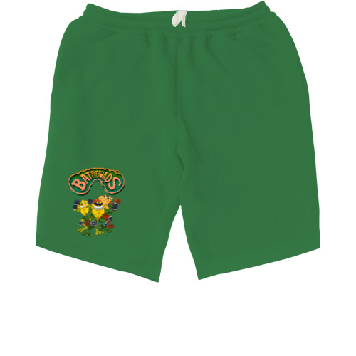 Kids' Shorts - Battletoads 1 - Mfest