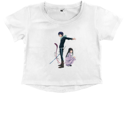 Kids' Premium Cropped T-Shirt - Бездомный бог - Mfest