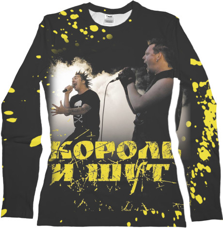 Women's Longsleeve Shirt 3D - Король и Шут 6 - Mfest