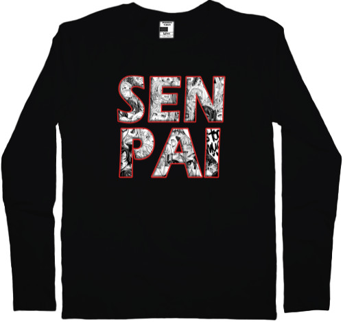 Men's Longsleeve Shirt - Senpai / Сэмпай - Mfest