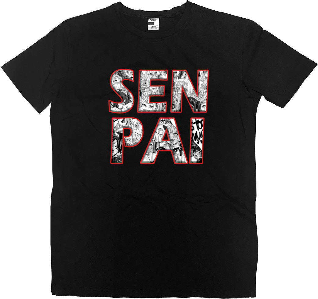 Men’s Premium T-Shirt - Senpai / Сэмпай - Mfest