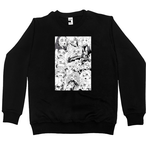 Men’s Premium Sweatshirt - Ахэгао - Mfest