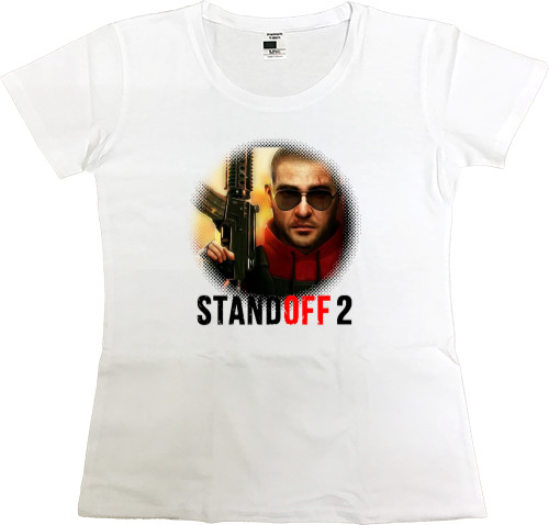 Women's Premium T-Shirt - Standoff  4 - Mfest