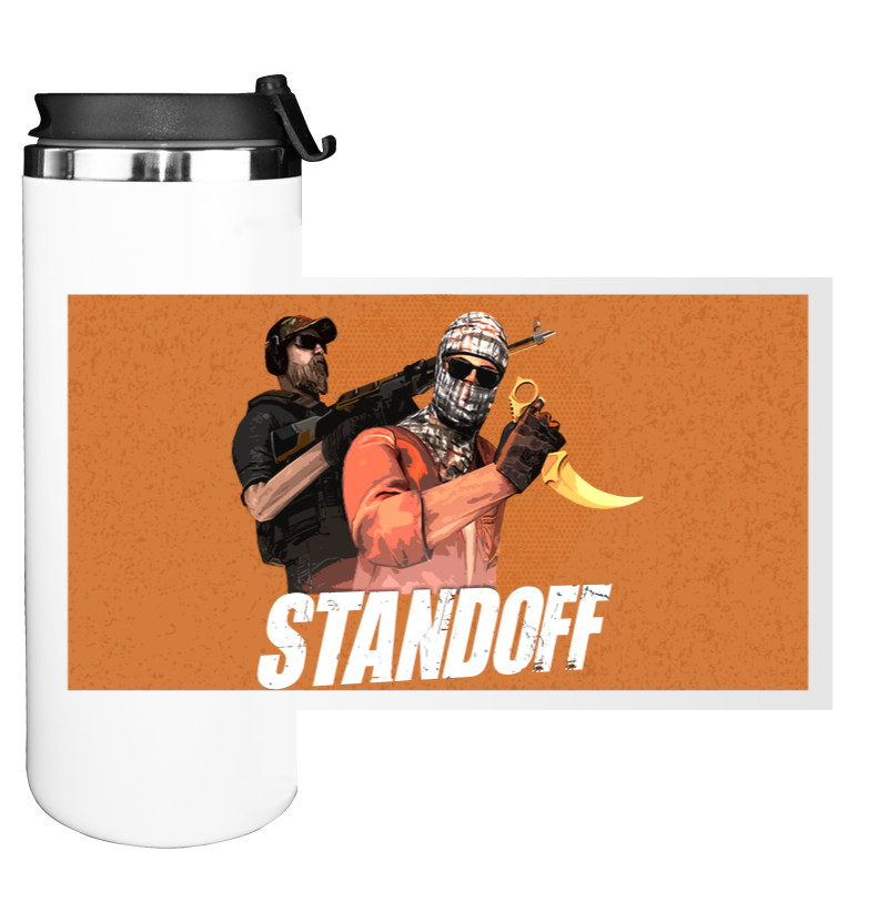 Water Bottle on Tumbler - Standoff 3 - Mfest