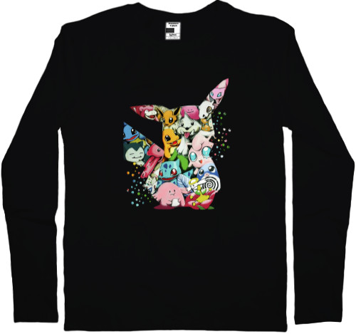 Kids' Longsleeve Shirt - Пикачу - Mfest