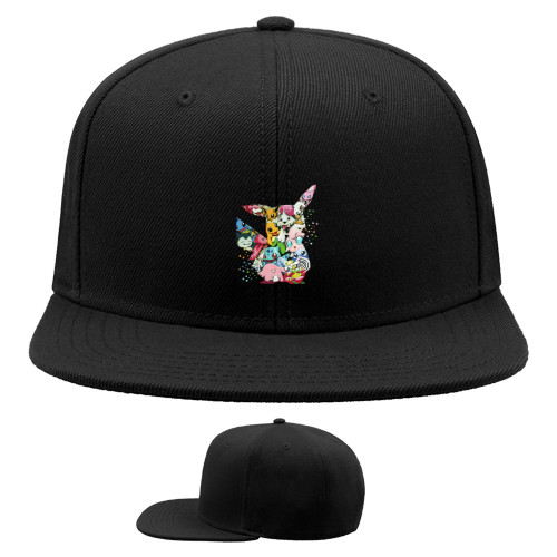 Snapback Baseball Cap - Пикачу - Mfest