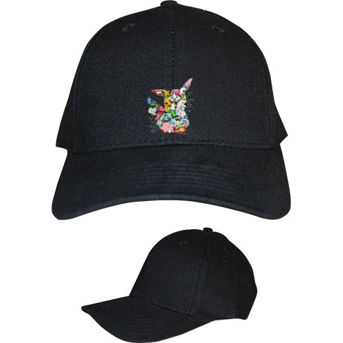 Kids' Baseball Cap 6-panel - Пикачу - Mfest