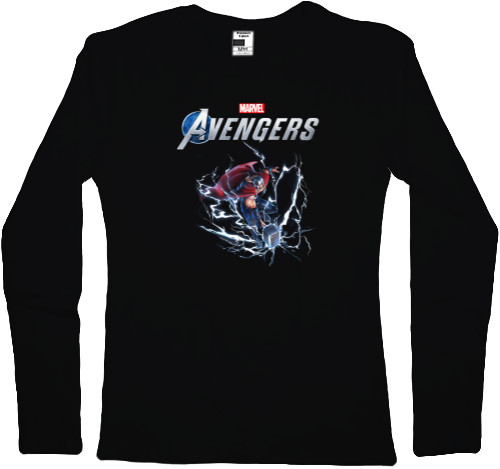 Women's Longsleeve Shirt - Avengers Thor - Mfest