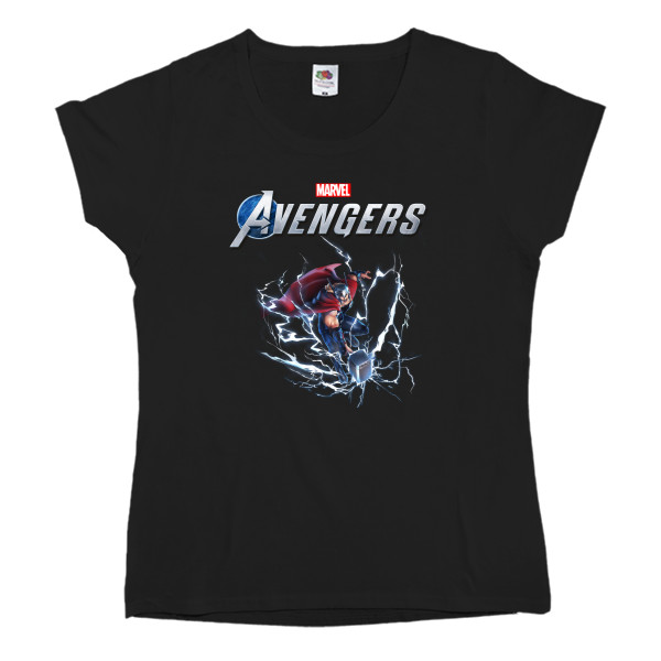 Women's T-shirt Fruit of the loom - Avengers Thor - Mfest