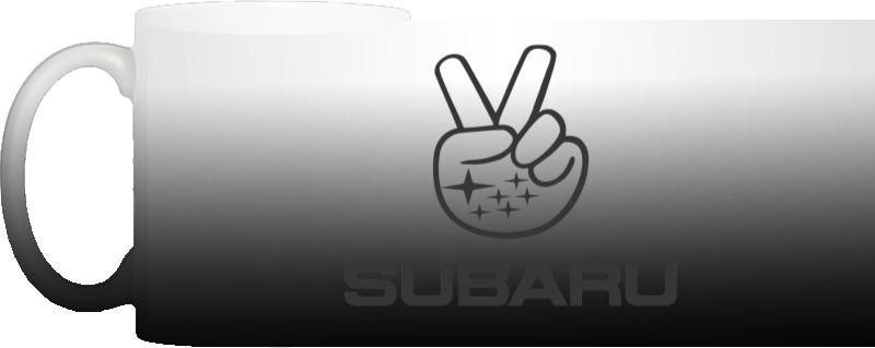 Чашка Хамелеон - SUBARU - LOGO 8 - Mfest