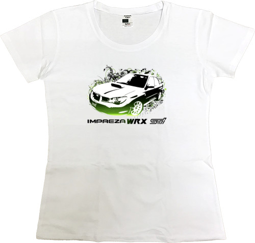 Women's Premium T-Shirt - SUBARU - LOGO 10 - Mfest