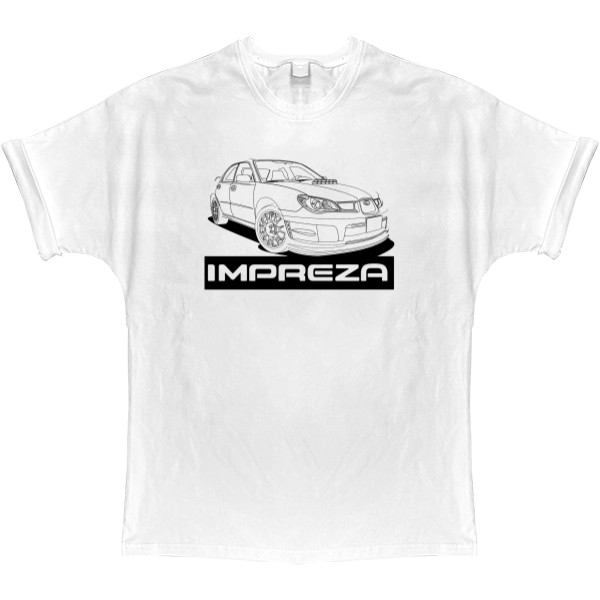 T-shirt Oversize - SUBARU - LOGO 12 - Mfest