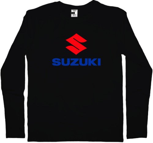 Лонгслив Мужской - SUZUKI - LOGO 1 - Mfest