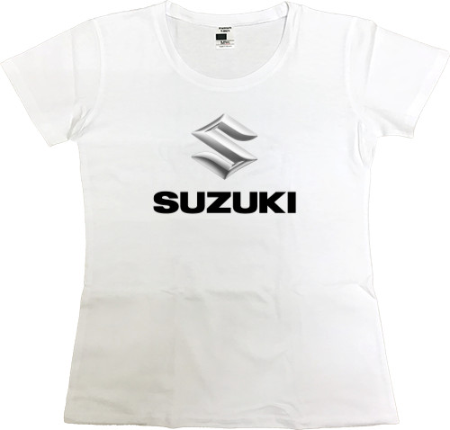 Women's Premium T-Shirt - SUZUKI - LOGO 3 - Mfest