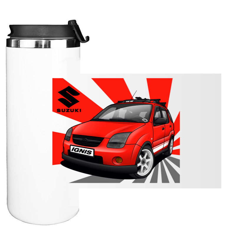 Water Bottle on Tumbler - Suzuki - Logo 7 - Mfest