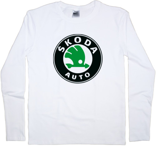 Men's Longsleeve Shirt - SKODA - LOGO 3 - Mfest