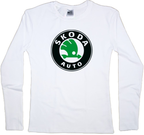 Women's Longsleeve Shirt - SKODA - LOGO 3 - Mfest