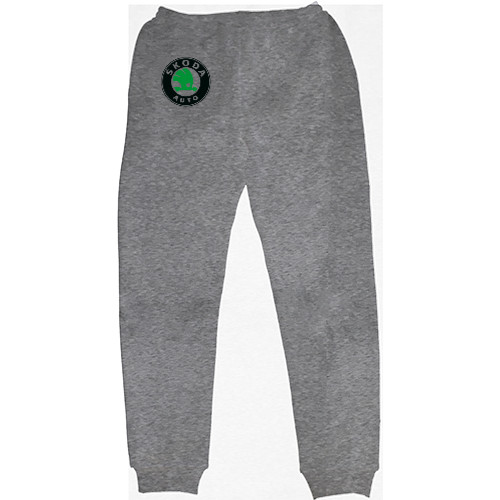 Kids' Sweatpants - SKODA - LOGO 3 - Mfest