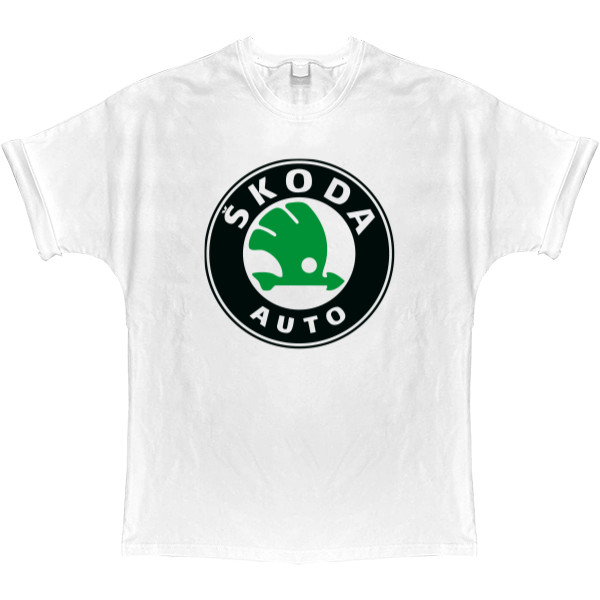 T-shirt Oversize - SKODA - LOGO 3 - Mfest