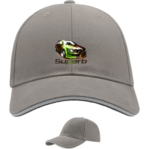 Sandwich Baseball Cap - SKODA - LOGO 5 - Mfest