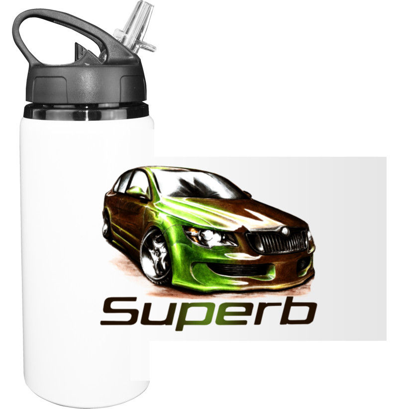 Sport Water Bottle - SKODA - LOGO 5 - Mfest