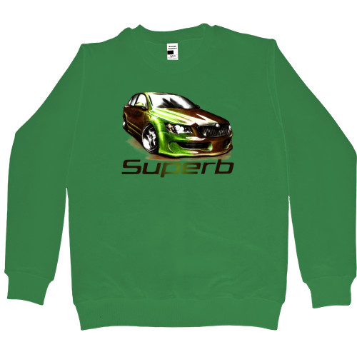 Kids' Premium Sweatshirt - SKODA - LOGO 5 - Mfest