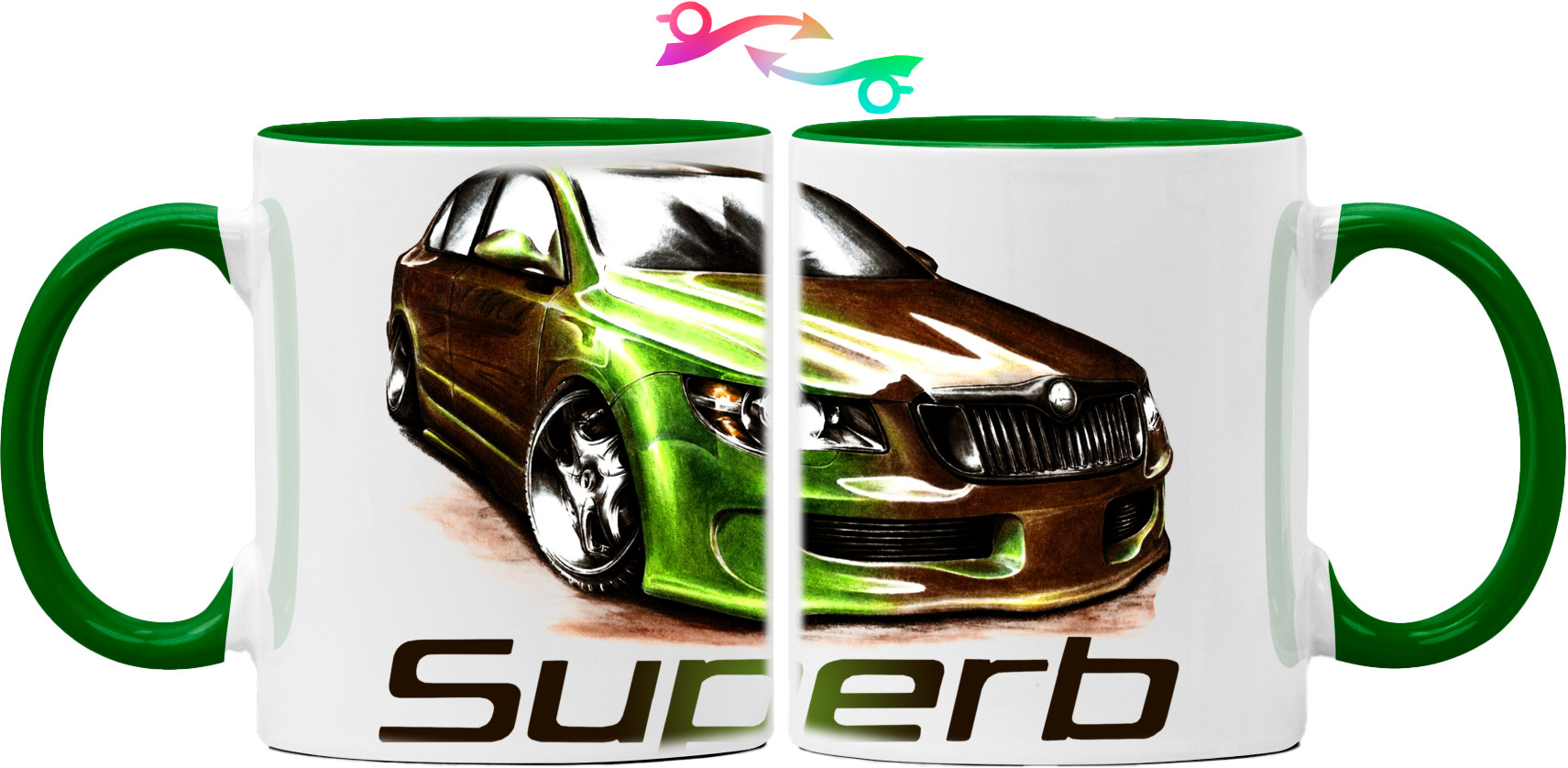 Кружка - SKODA - LOGO 5 - Mfest