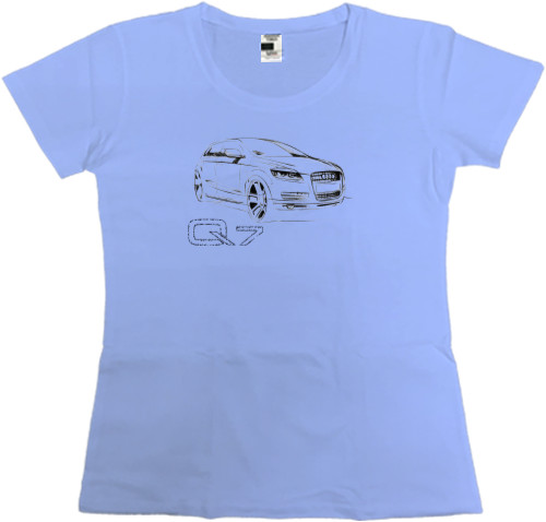 Women's Premium T-Shirt - Audi Q7 - 3 - Mfest