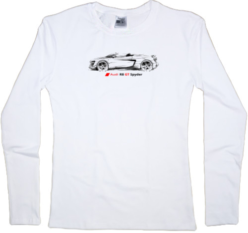 Women's Longsleeve Shirt - Audi R8 - 1 - Mfest