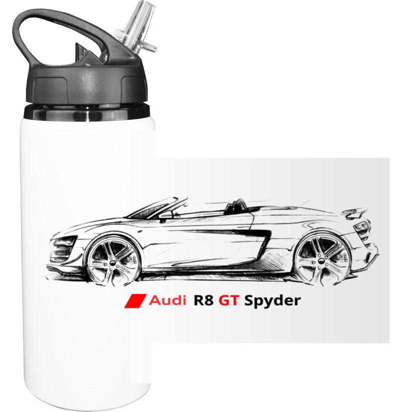 Sport Water Bottle - Audi R8 - 1 - Mfest